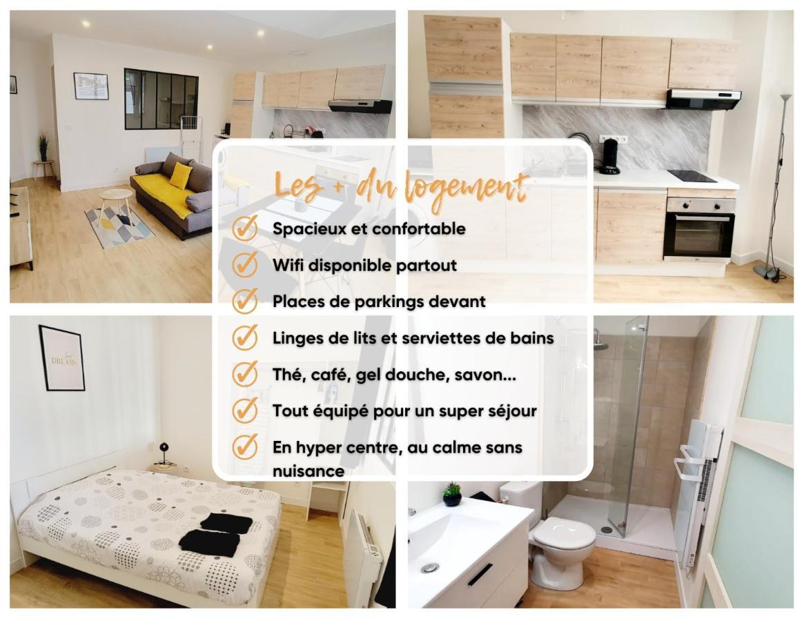 Le Wlerick 1 - Hyper Centre - Au Calme - Wifi Apartment Mont-de-Marsan Exterior photo